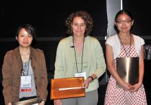 2009 Winners: Jing Liu, Kathrin A. Dunlap, and Yi Ren.